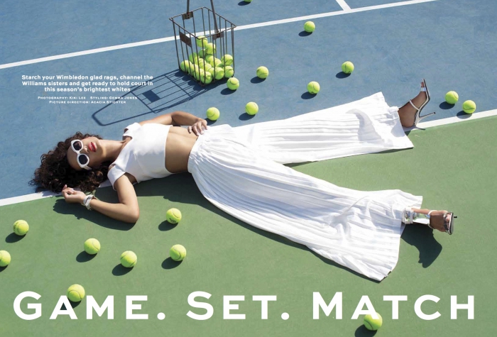 Game Set Match for Stylist Arabia Magazine